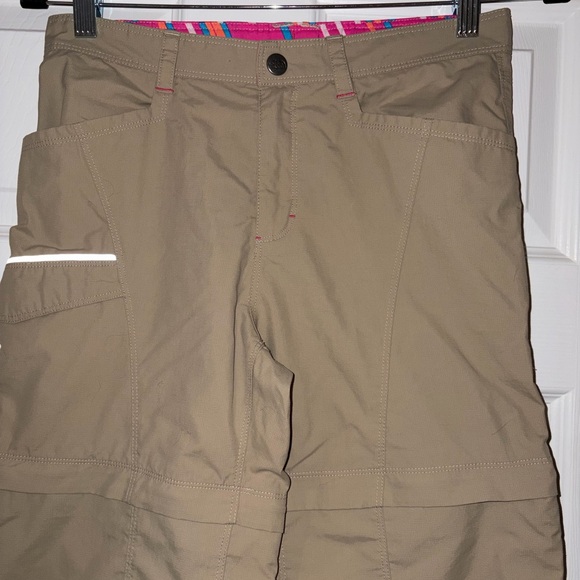 The North Face Tan Girls' hiking pants girl size 14/16 - Picture 4 of 6